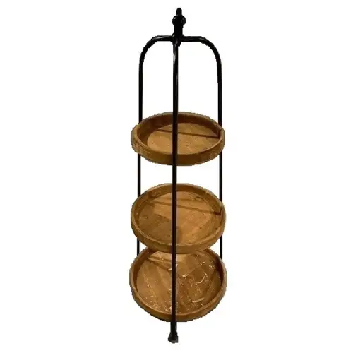 Etagere Hijan Holz D47.5cm H134cm