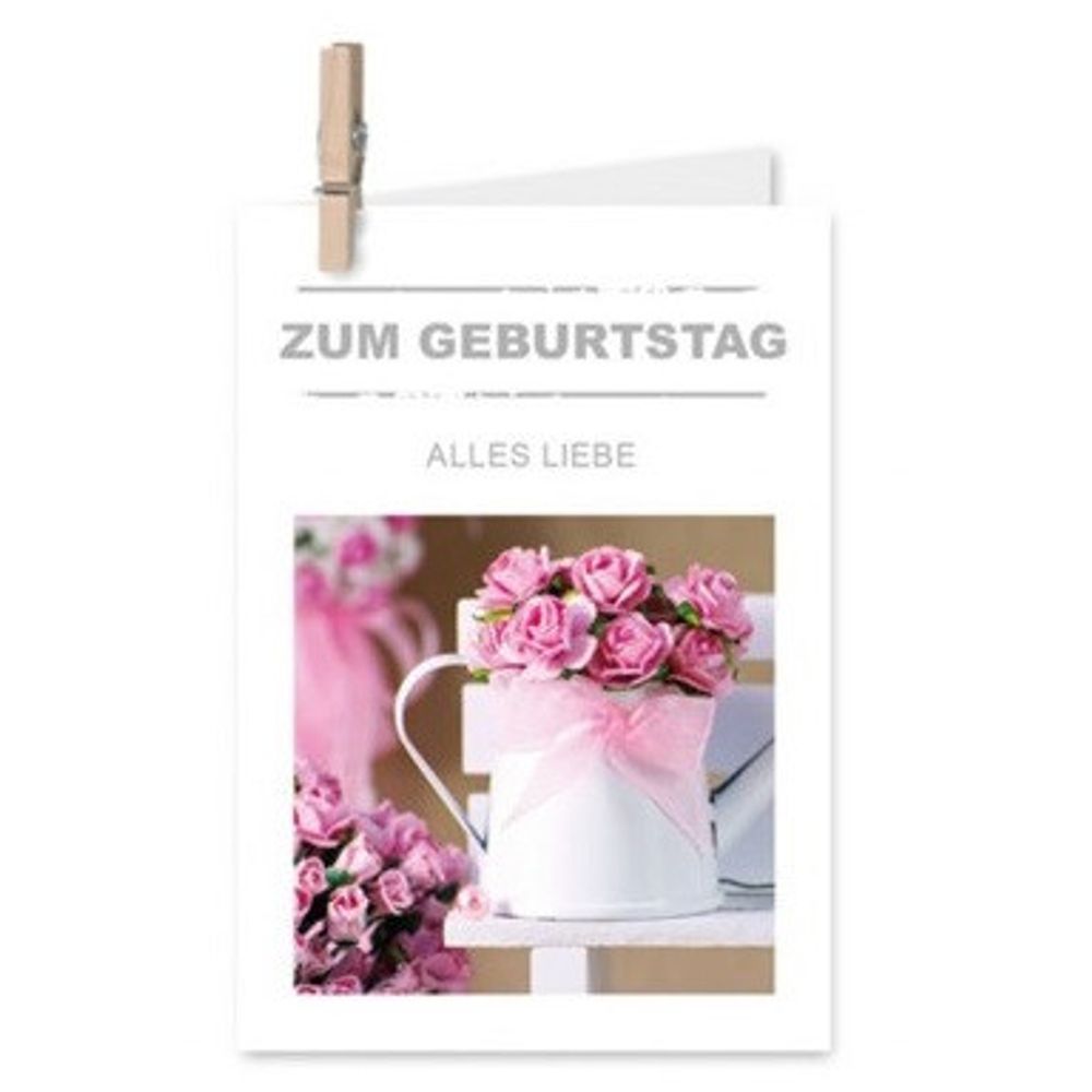 Etiketten Displ.Card D Geburt.5*7cm X12