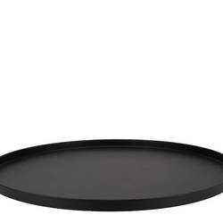 Metall Teller schwarz Wild 46x02cm