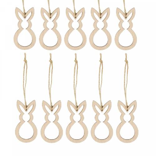 Hänger Hase Holz 05x10cm