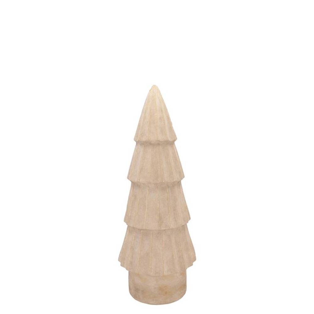Deko Tannenbaum Porto sand 10x10x20cm