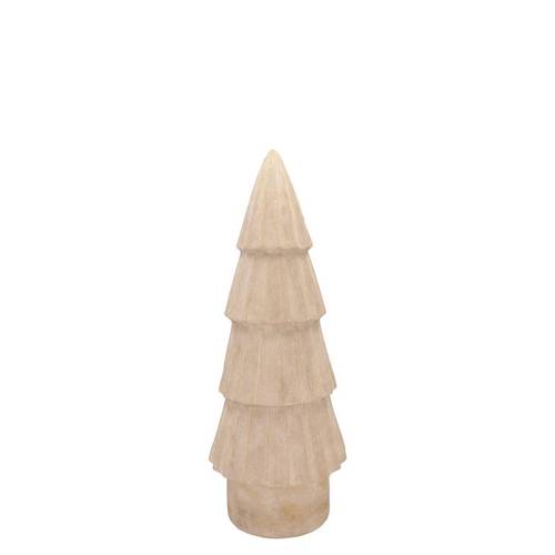 Deko Tannenbaum Porto sand 10x10x20cm