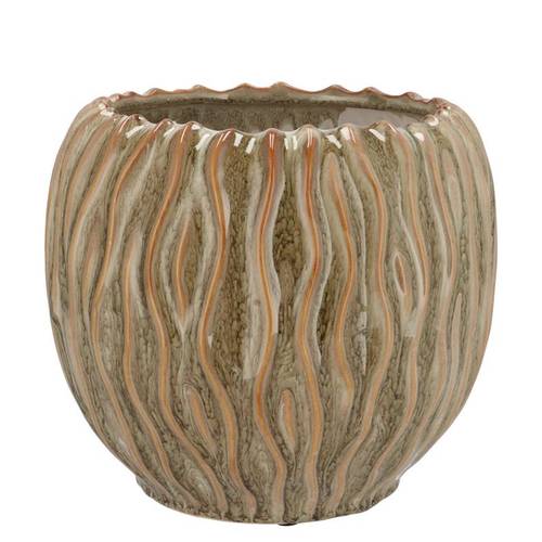 Keramik Topf Finn grün 19x19x16cm