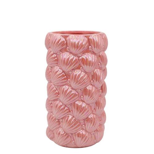 Keramik Vase Mare rosa D13.5cm H24cm