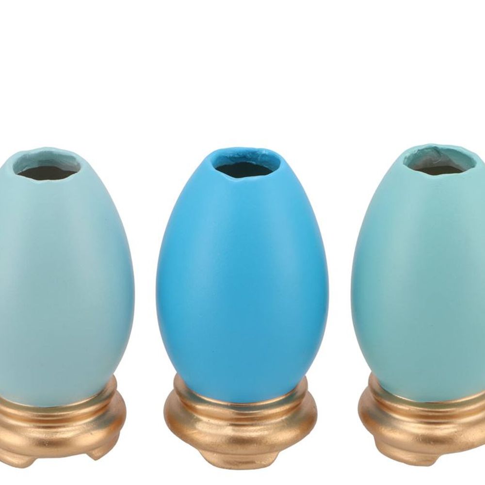 Ostereiervase blau mix P/1 06x06x12cm