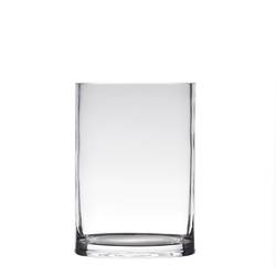Glas Zylinder (dickes Glas) D15cm H20cm 