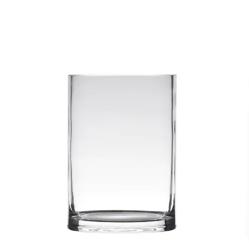 Glas Zylinder (dickes Glas) D15cm H20cm 
