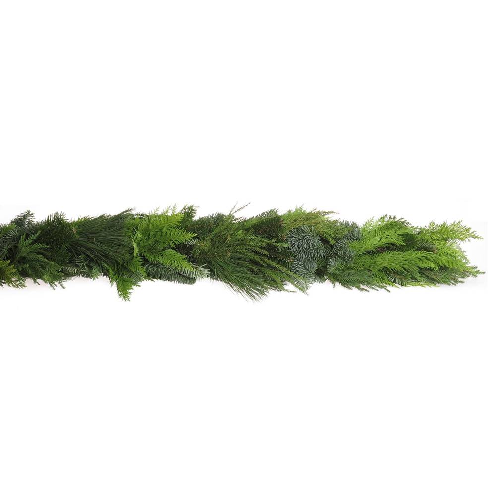 Girlande Thuja rund gebunden 2 Meter
