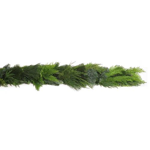 Girlande Thuja rund gebunden 2 Meter