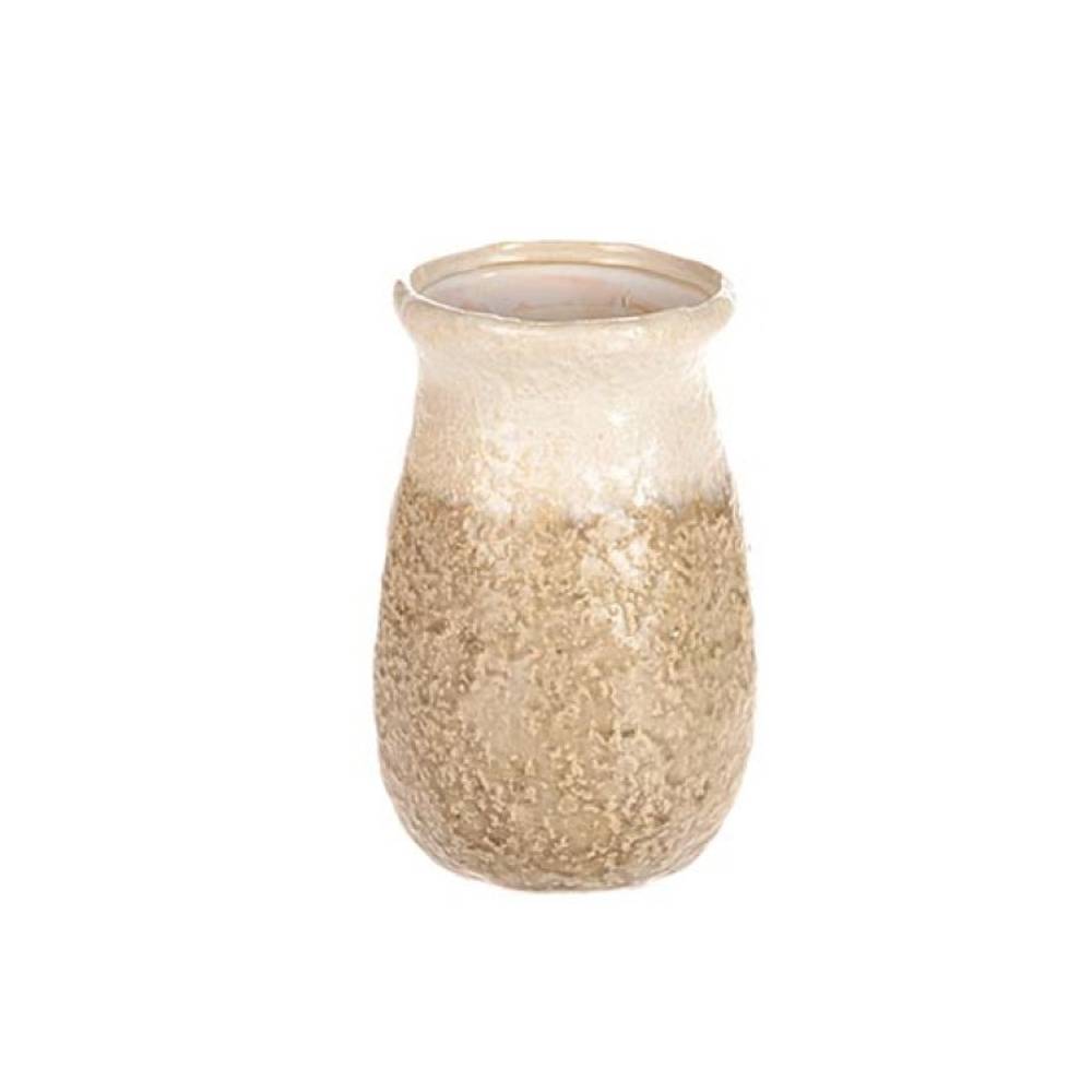 Keramik Vase Cloudy braun D13cm H20cm