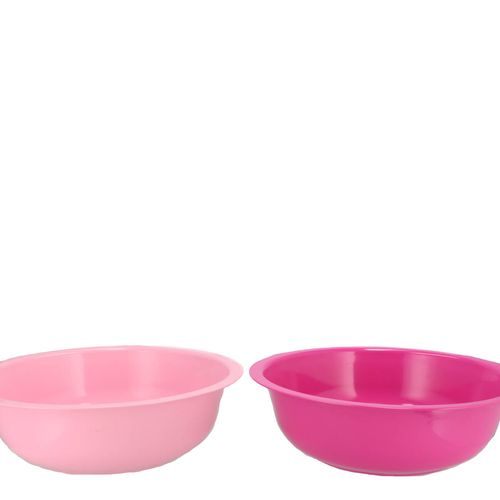 Zink Schale fuchsia/rosa 36x11cm