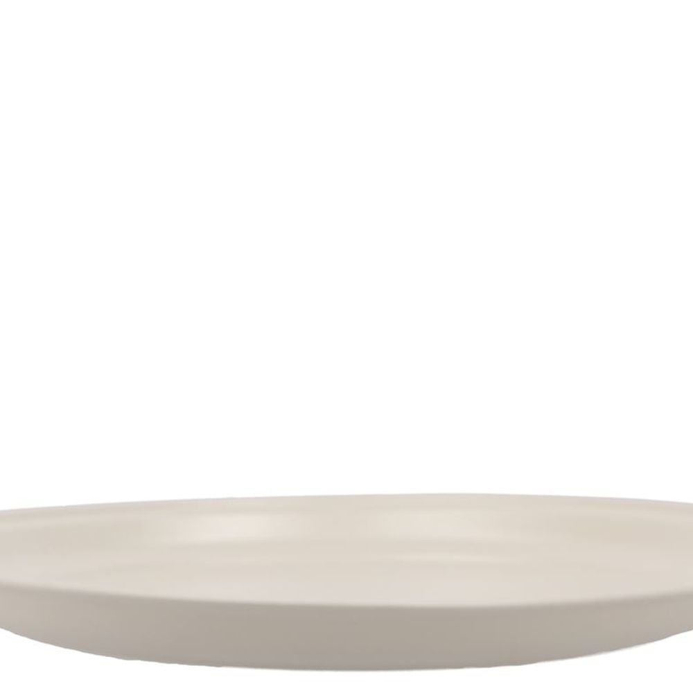 Zink Schale grau D50cm