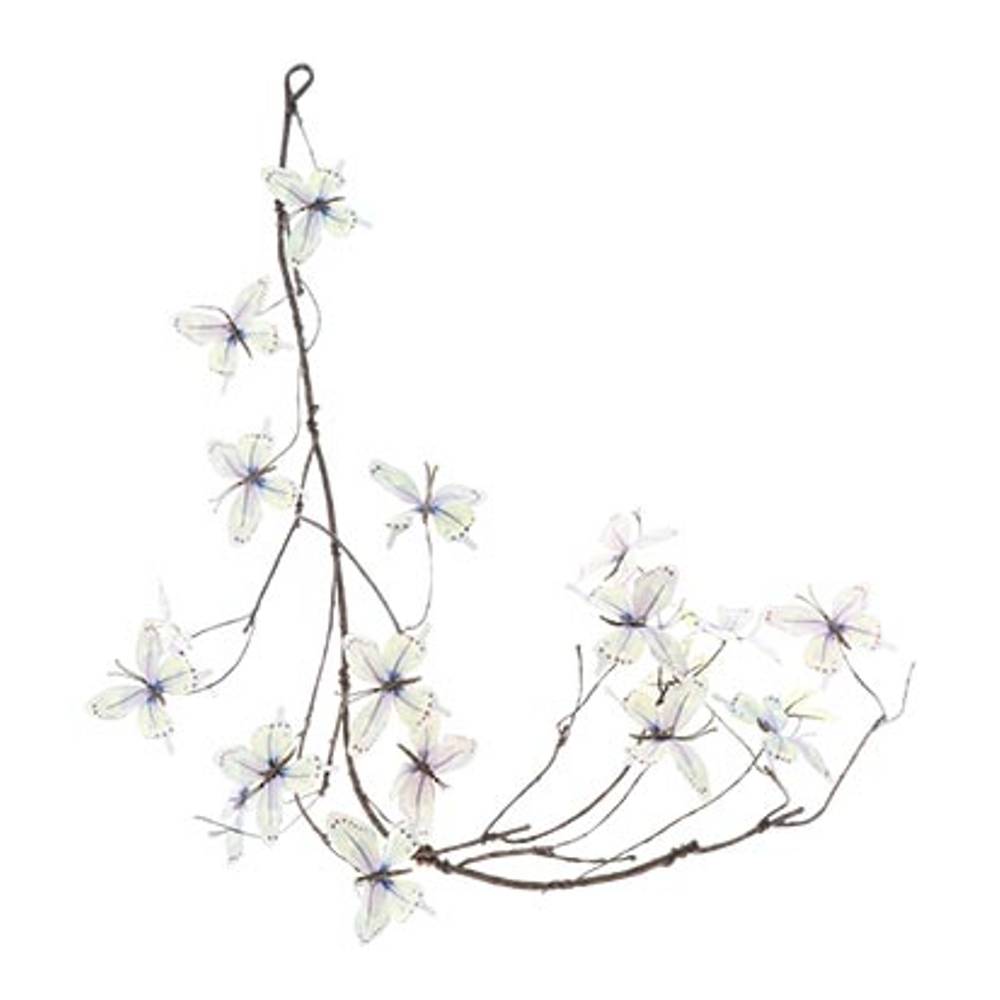 Girlande Schmetterling blau L150cm