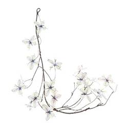 Girlande Schmetterling blau L150cm