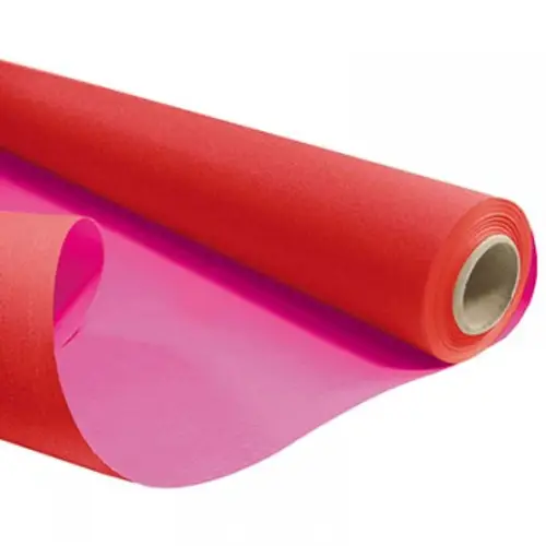 Papier Rolle 80cm Duo rot/rosa 60gr 40m