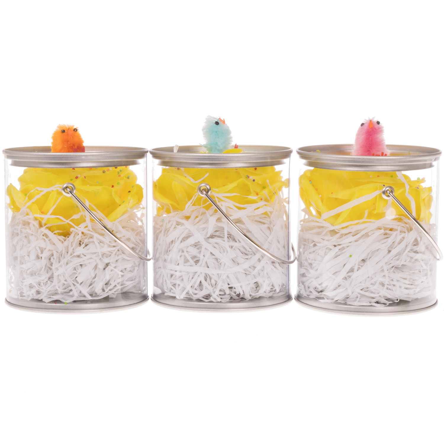 Rose wachs gelb Ostern Bucket duftend