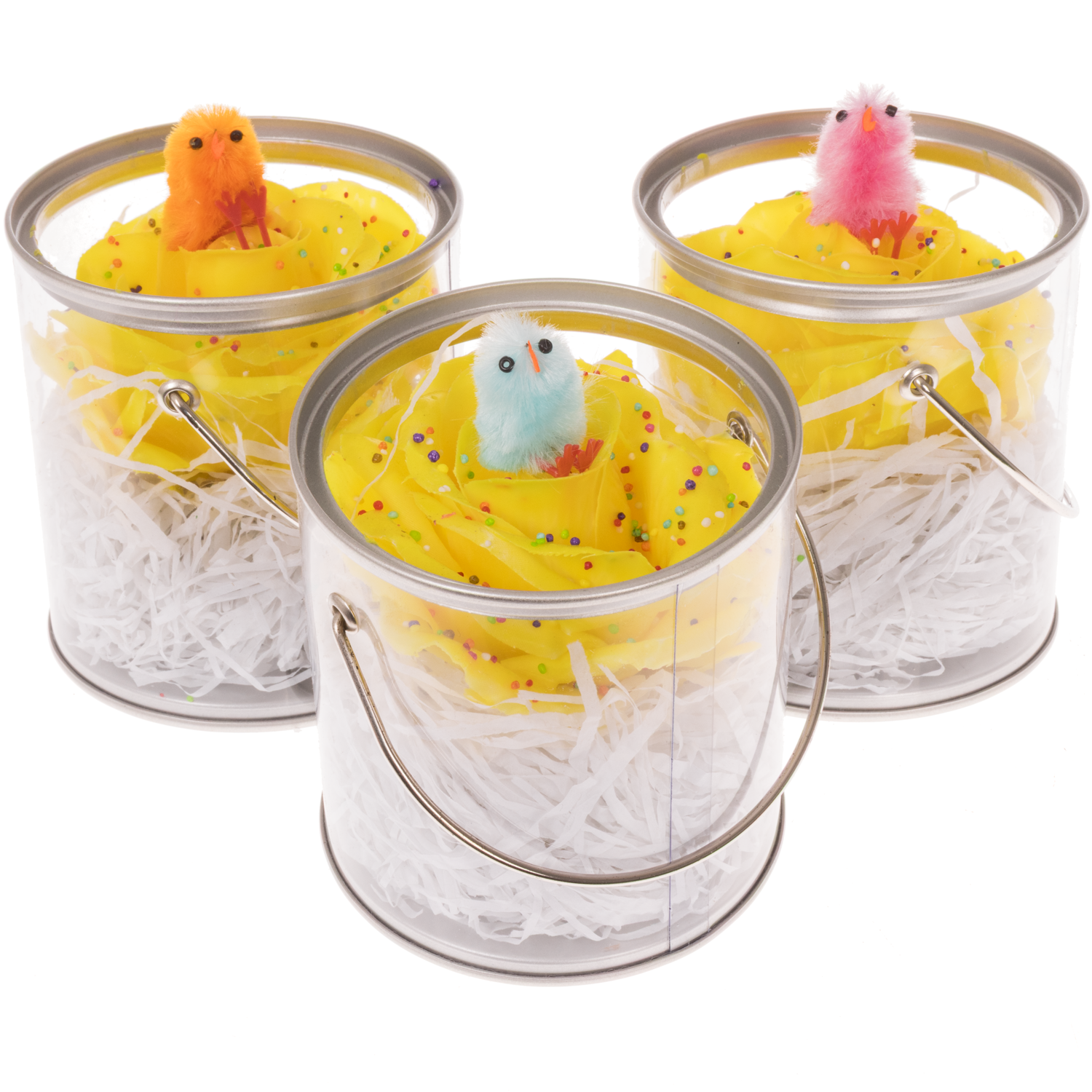 Rose wachs gelb Ostern Bucket duftend