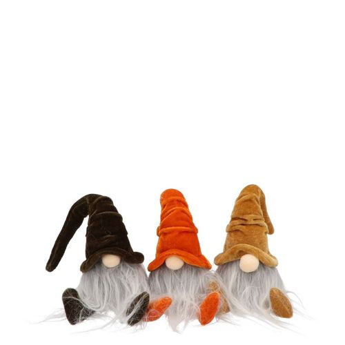 Deko Gnom Herbst velvet mix 24cm