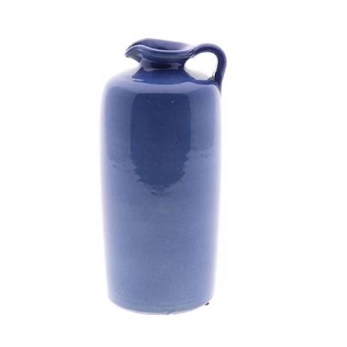 Keramik Vase Jarro blau D14cm H31cm