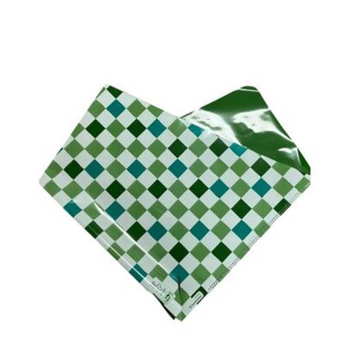 Tüte Oblique Checks grün Ropp40 35x35cm x25