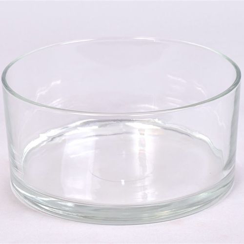 Glas Schaal Cillinder 21x10cm