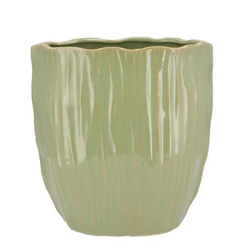 Keramik Übertopf Lima Oval 31x18x21cm