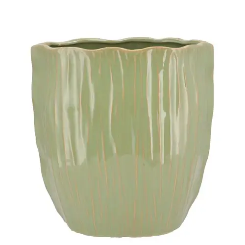 Keramik Übertopf Lima Oval 31x18x21cm