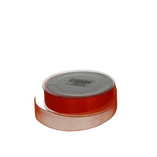 Band Organza orange 25 50m