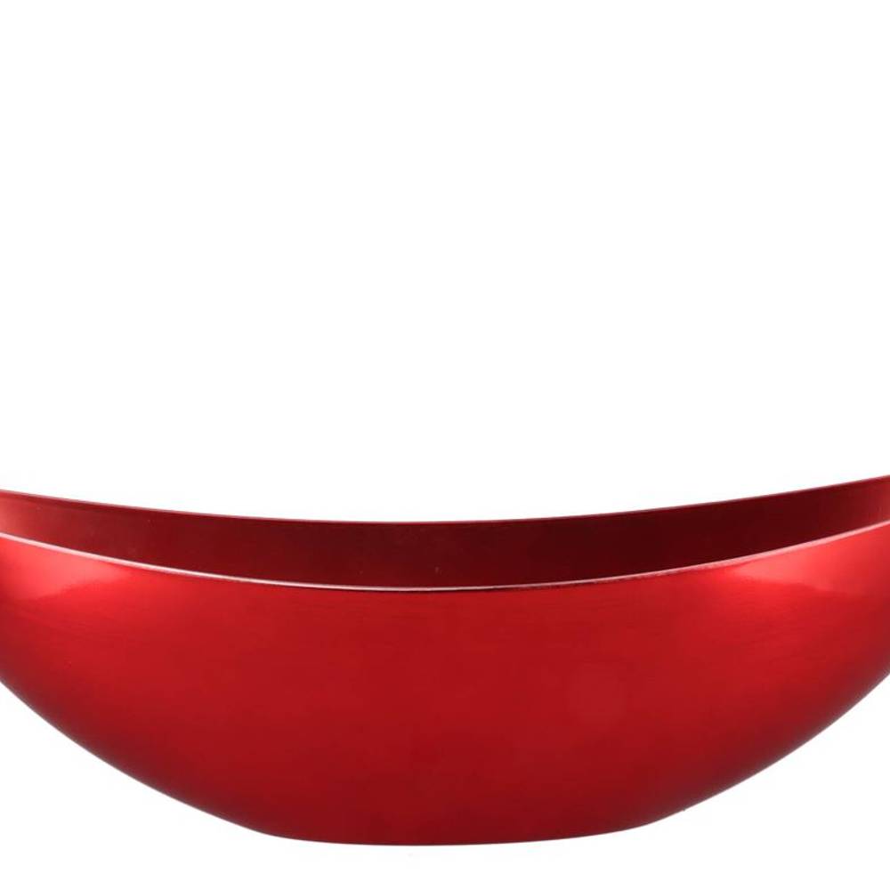 Melamine Boot Lisa rot 55x14x18cm