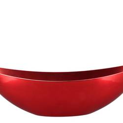 Melamine Boot Lisa rot 55x14x18cm