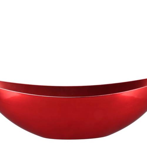 Melamine Boot Lisa rot 55x14x18cm