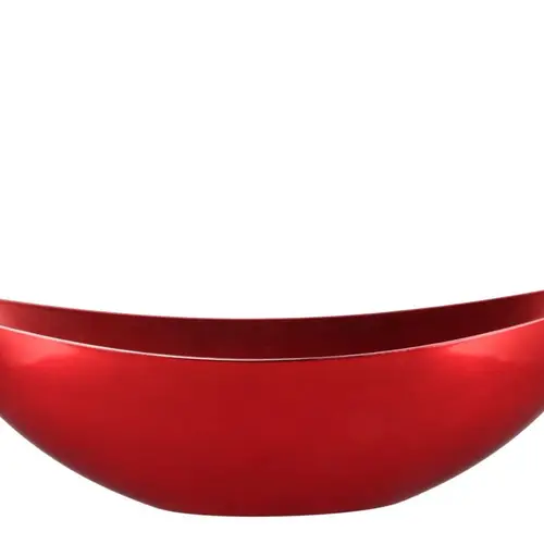 Melamine Boot Lisa rot 55x14x18cm