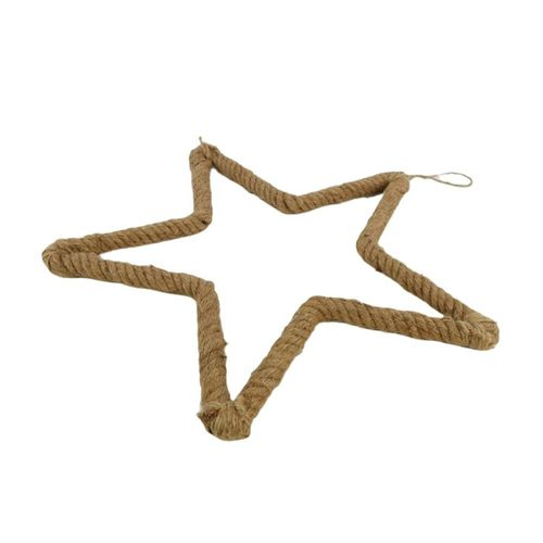 Hänger Stern Seil 40cm
