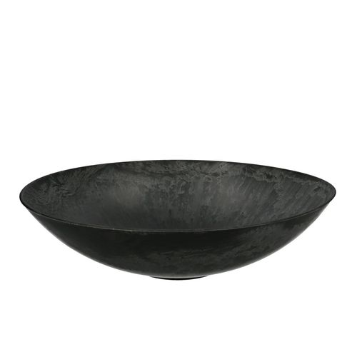 Melamine Schale grau D35cm H09.5cm