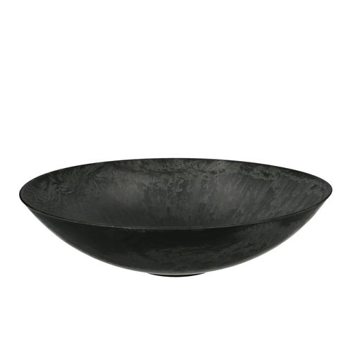 Melamine Schale grau D35cm H09.5cm