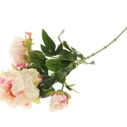 Seiden Pfingstrose hell rosa L70cm