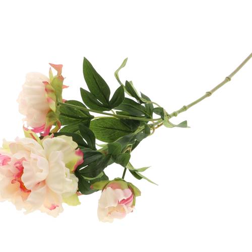 Seiden Pfingstrose hell rosa L70cm