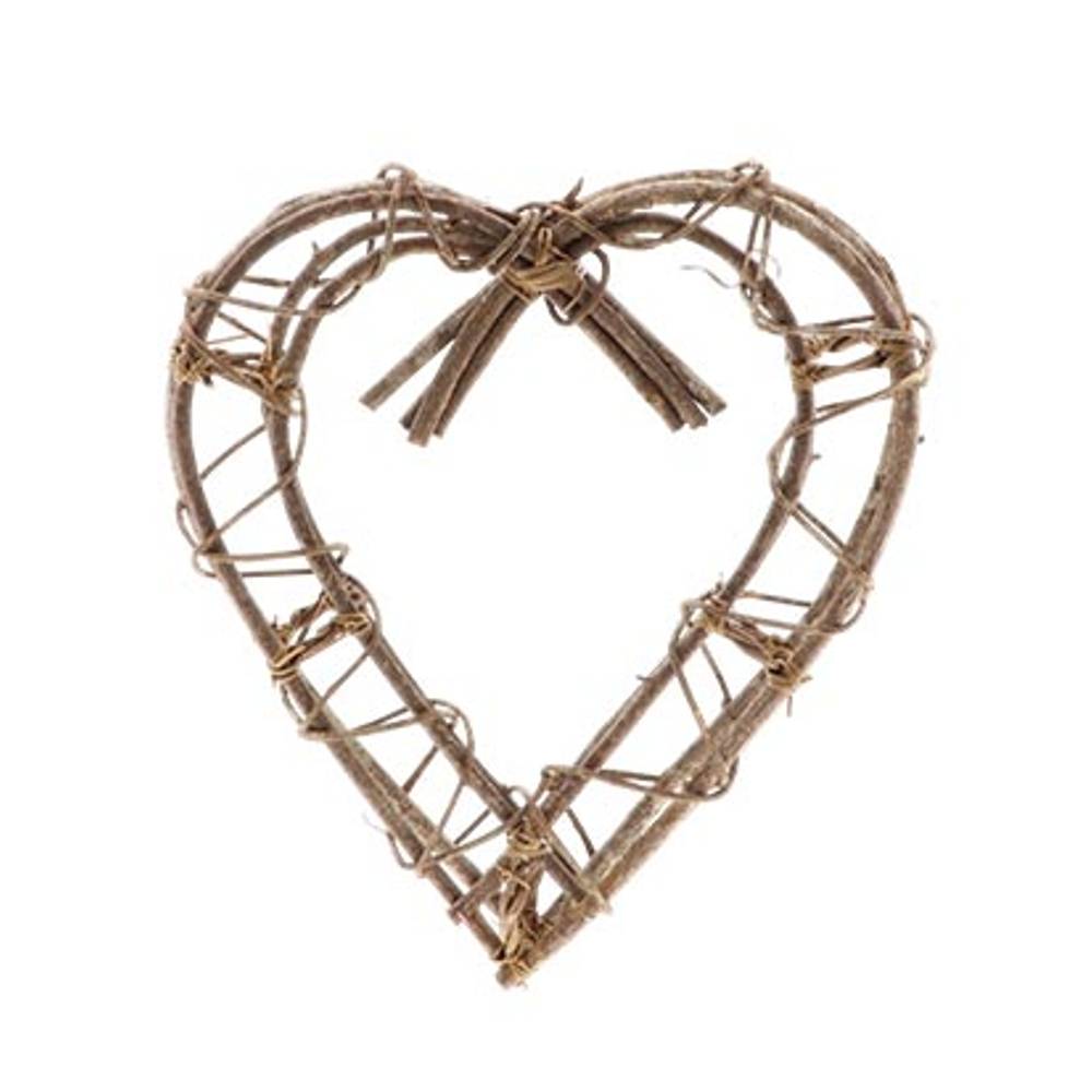 Kranz Herz Rebe D30cm