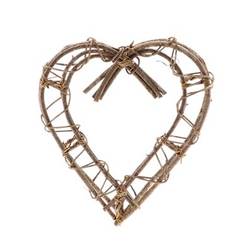 Kranz Herz Rebe D30cm