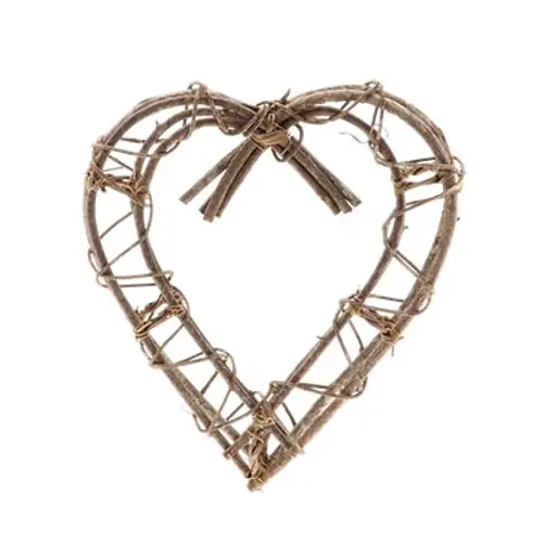 Kranz Herz Rebe D30cm