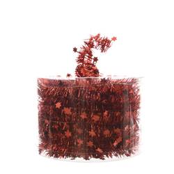 Deko Girlande Lametta rot D03cm L700cm