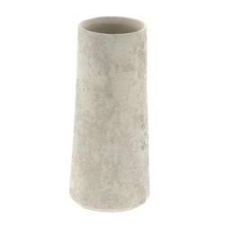 Keramik Vase Pronca grau D10.5cm H24cm