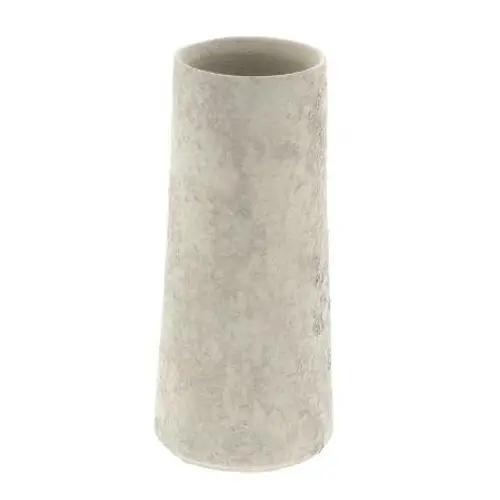 Keramik Vase Pronca grau D10.5cm H24cm
