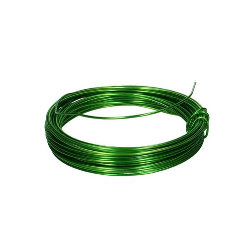 Aluminium Draht grün 2mm 12m 100g