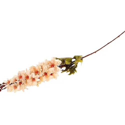 Seiden Delphinium creme L85cm