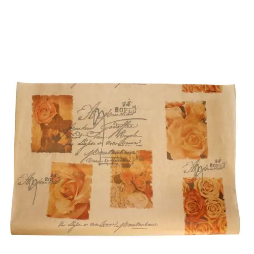 Papier Blatt Braun Rose 62x85cm 10kg 