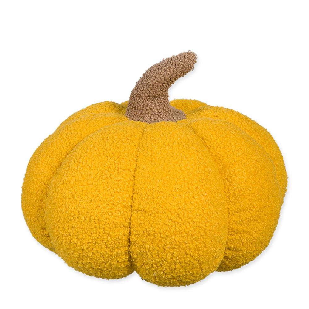 Deko Kürbis Teddy gelb D35cm
