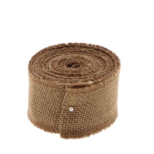 Band Jute 50mm 5m braun