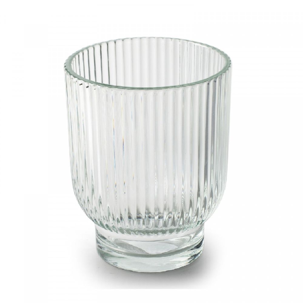 Glas Übertopf Dex D10cm H12.5cm