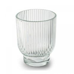 Glas Übertopf Dex D10cm H12.5cm